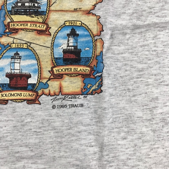 Vintage single Stitch fruit of the loom shirt XL - Picture 3 of 6